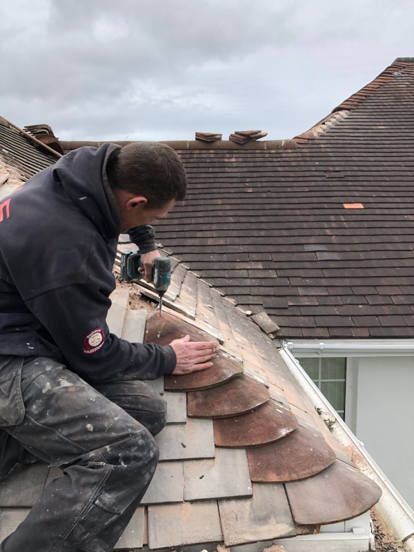 Roof repairs.